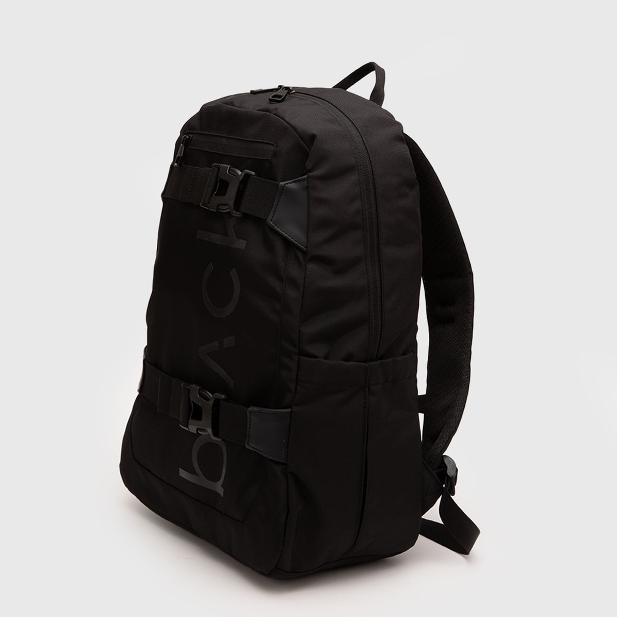 BLACK BUBBA - Mochila Manly Black Black Bubba