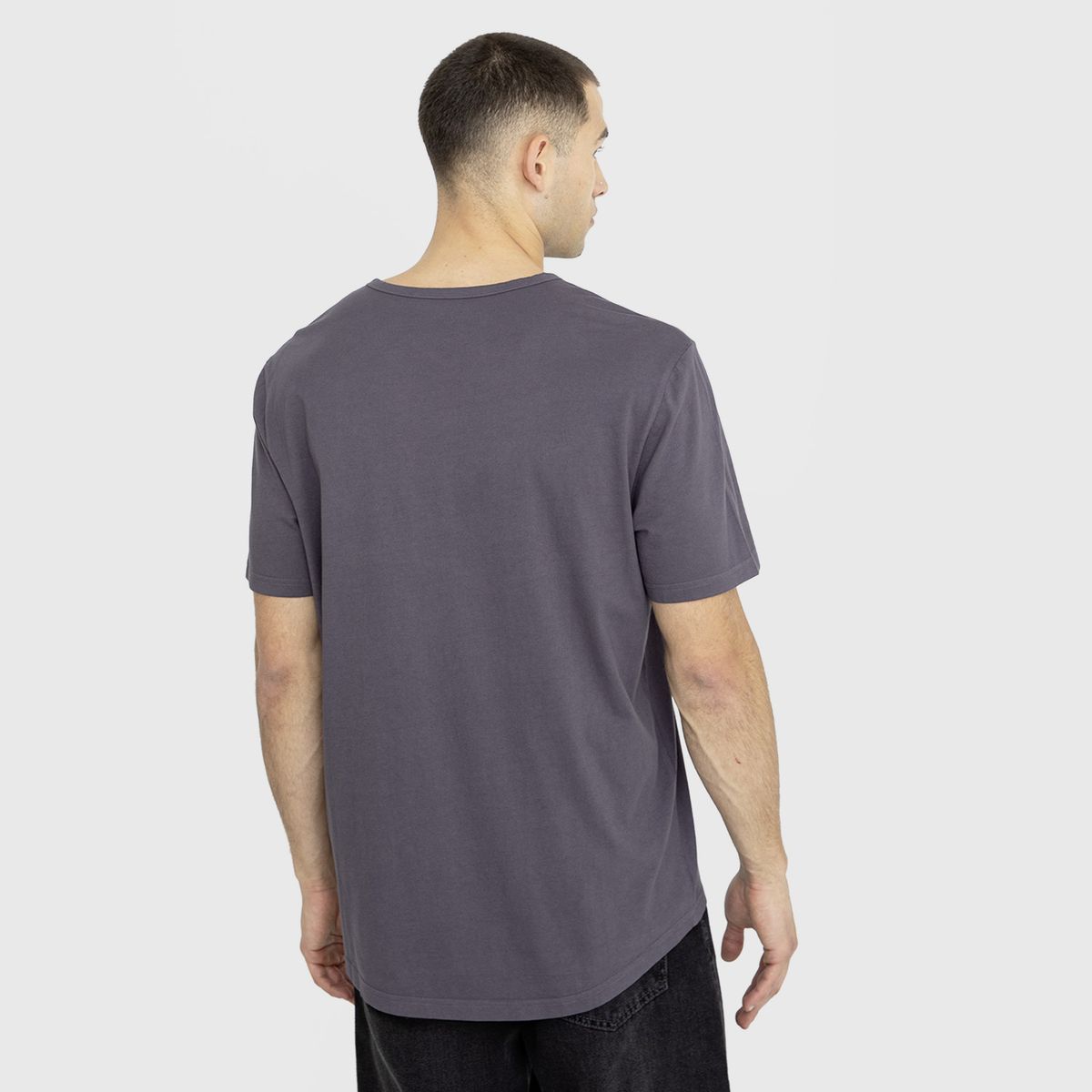 BLACK - Polera Henley Stone Black Bubba