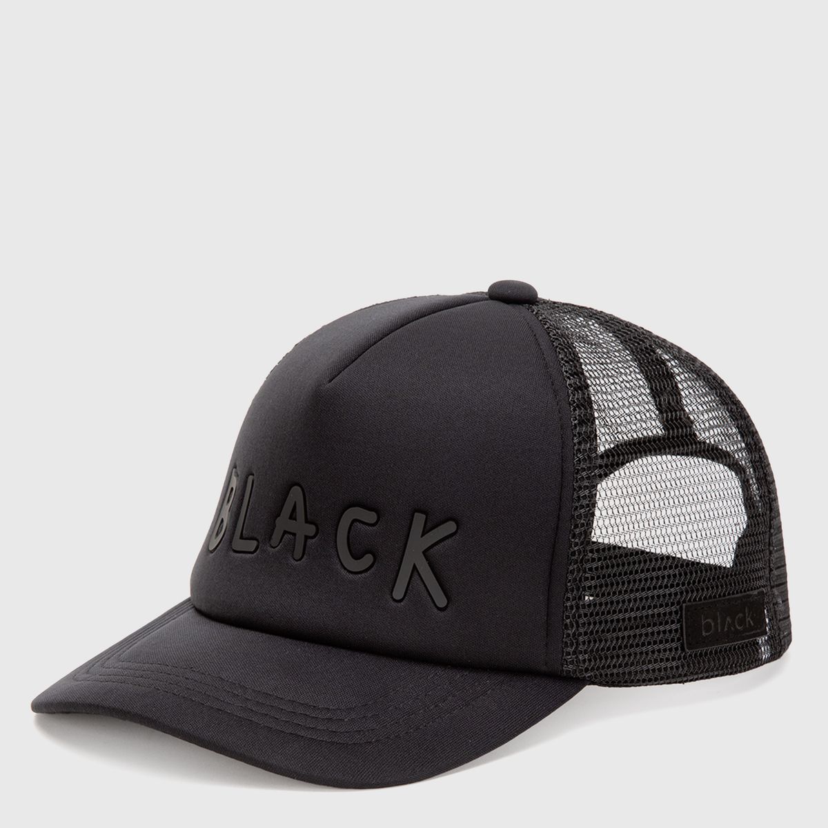 BLACK - Jockey Trucker Sketch Black Black Bubba