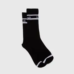 BLACK - Calcetin Blanco Bubba