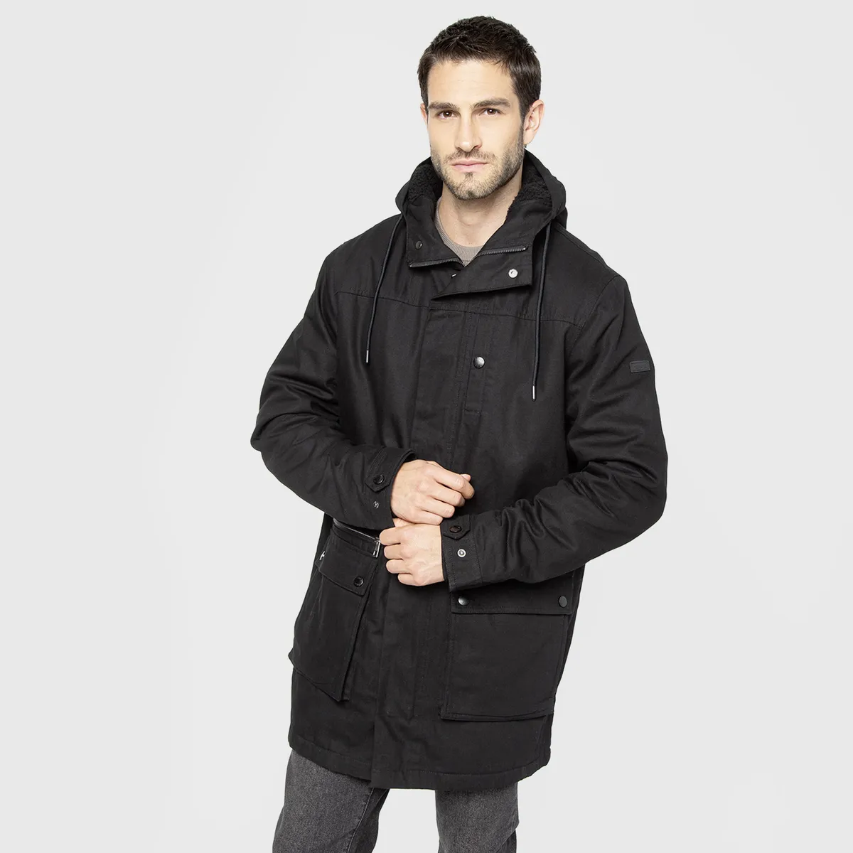 BLACK - Chaqueta Montreal Black Black Bubba
