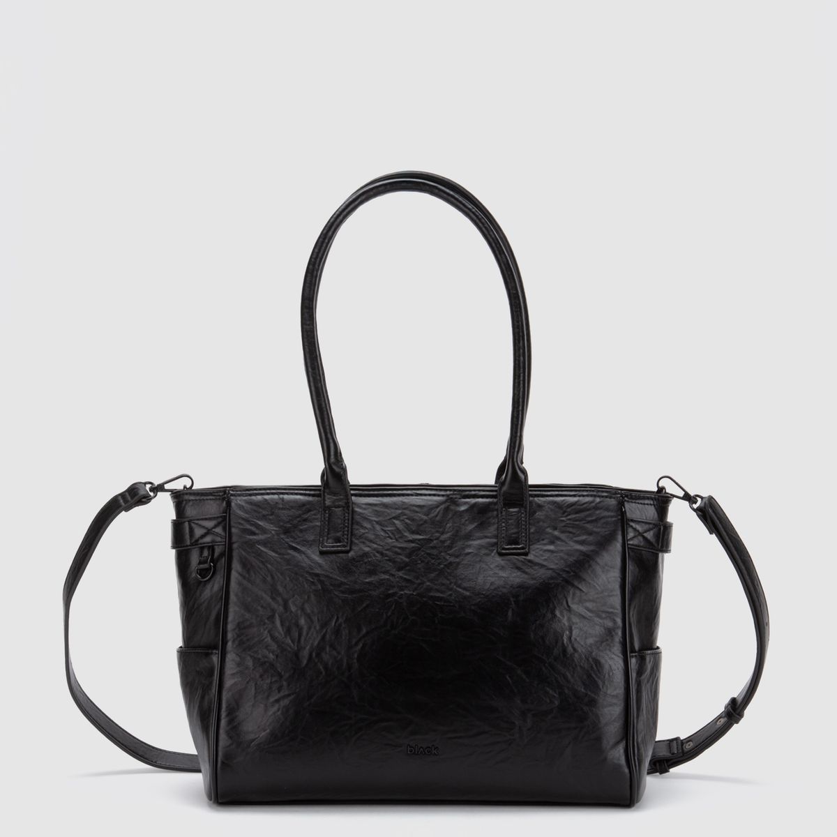 BLACK - Bolso Tote The Line Black Black Bubba
