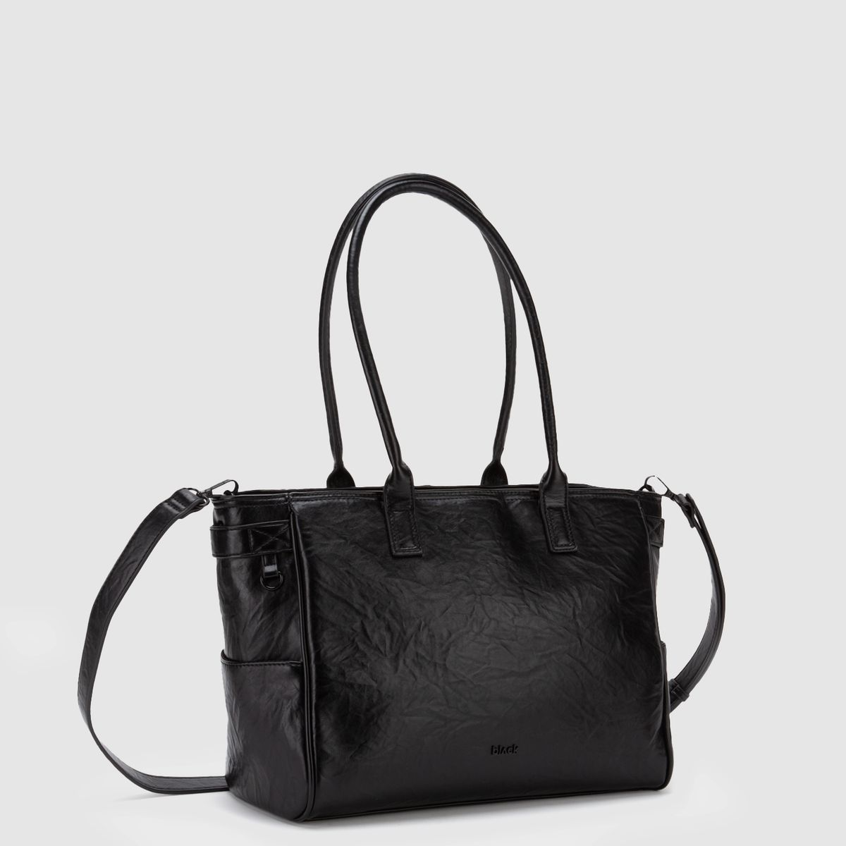 BLACK - Bolso Tote The Line Black Black Bubba