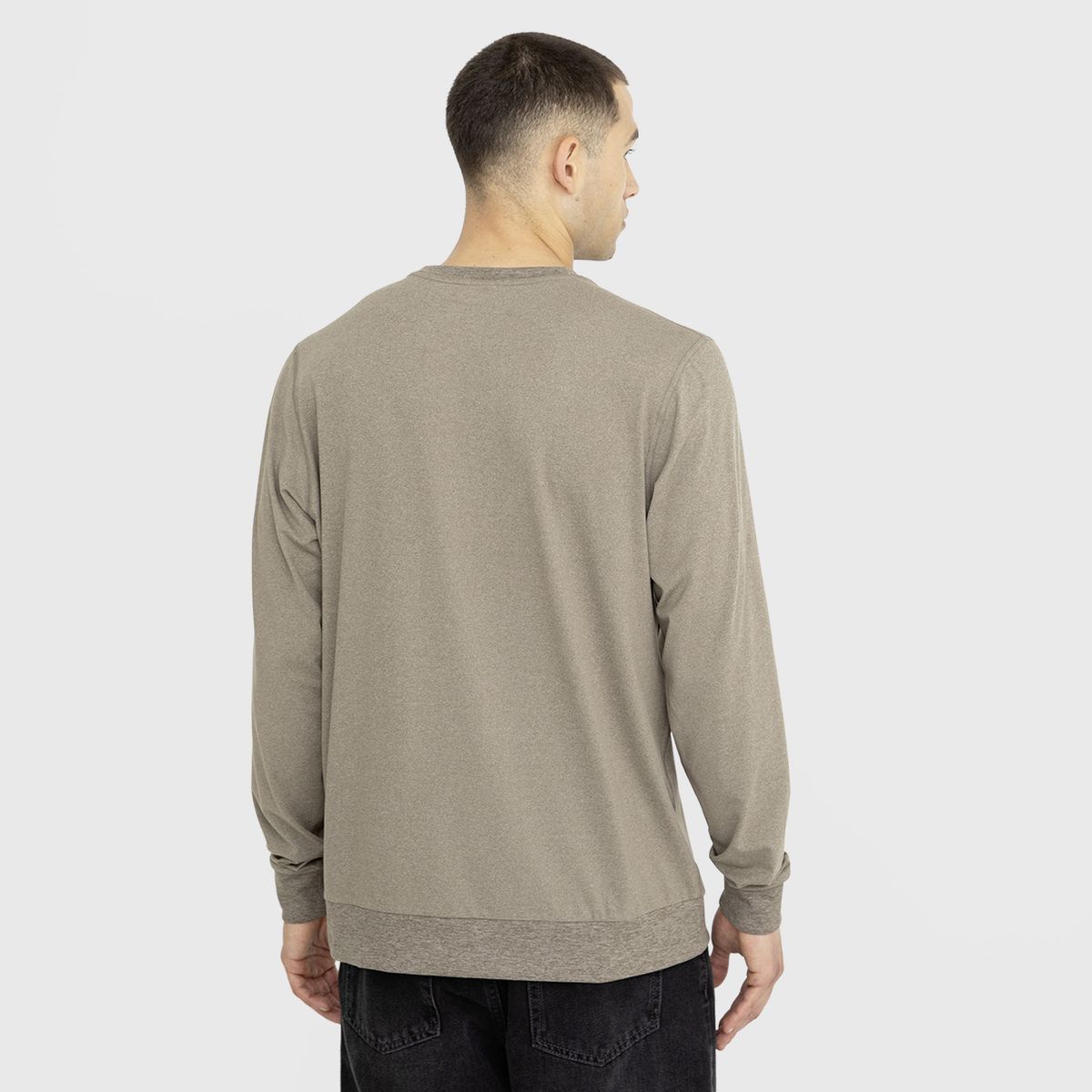 BLACK - Crewneck Ultra Soft Cafe Black Bubba