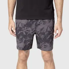 BLACK - Short Active Duo Palms Bubba