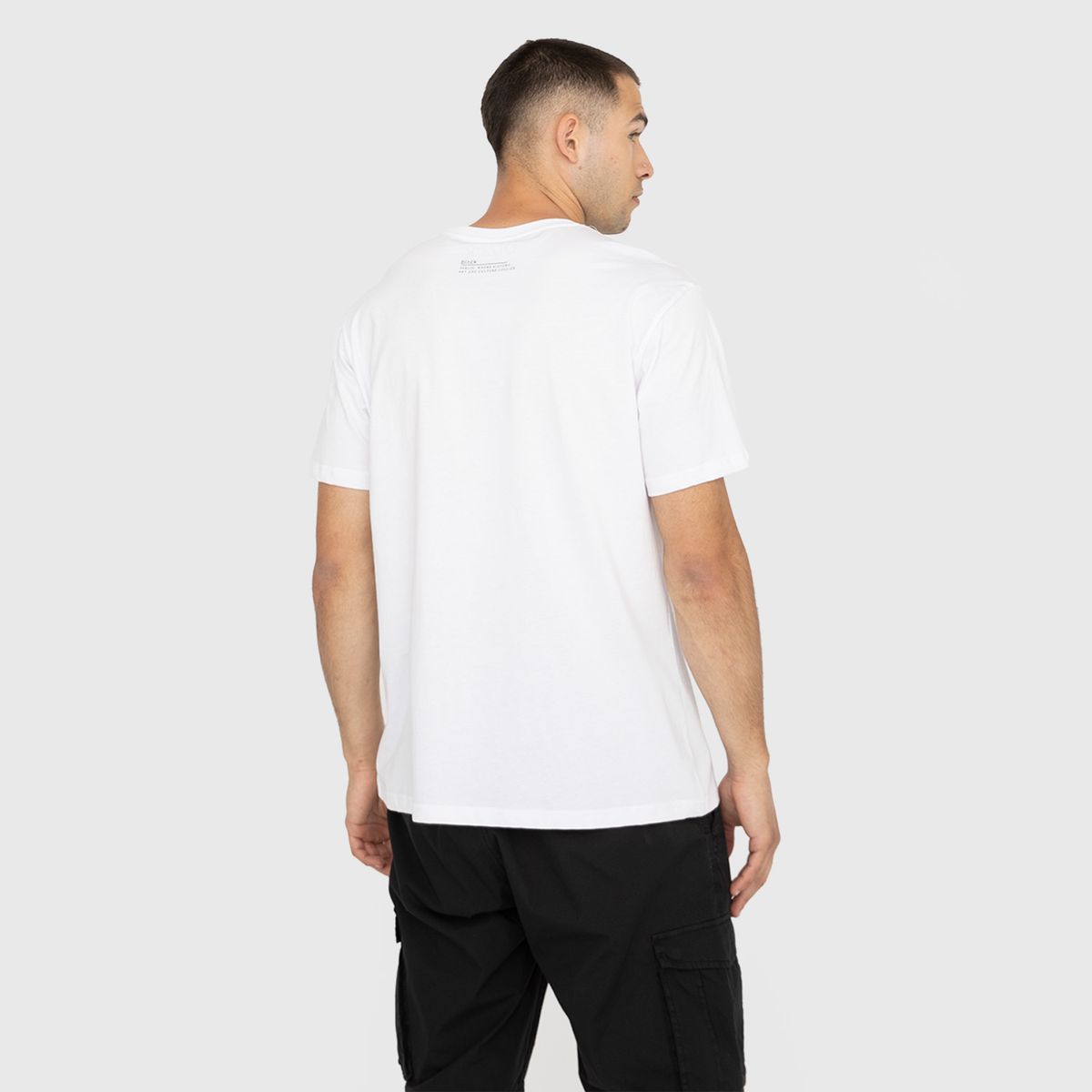 BLACK - Polera On Tour Berlin White Black Bubba