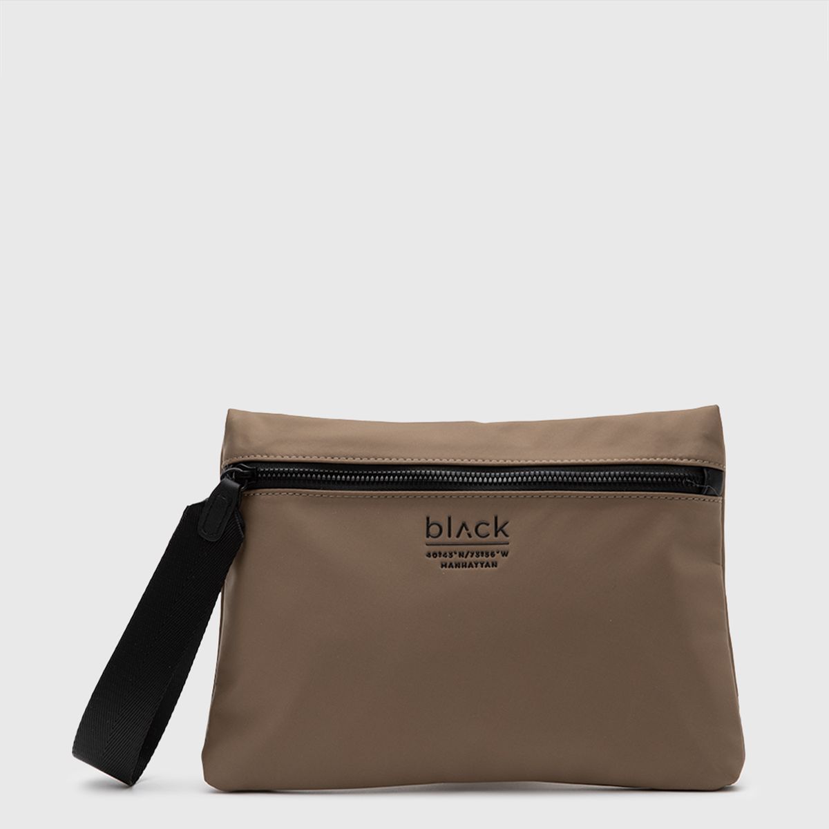 BLACK - Cartera Clutch Manhattan Moss Black Bubba