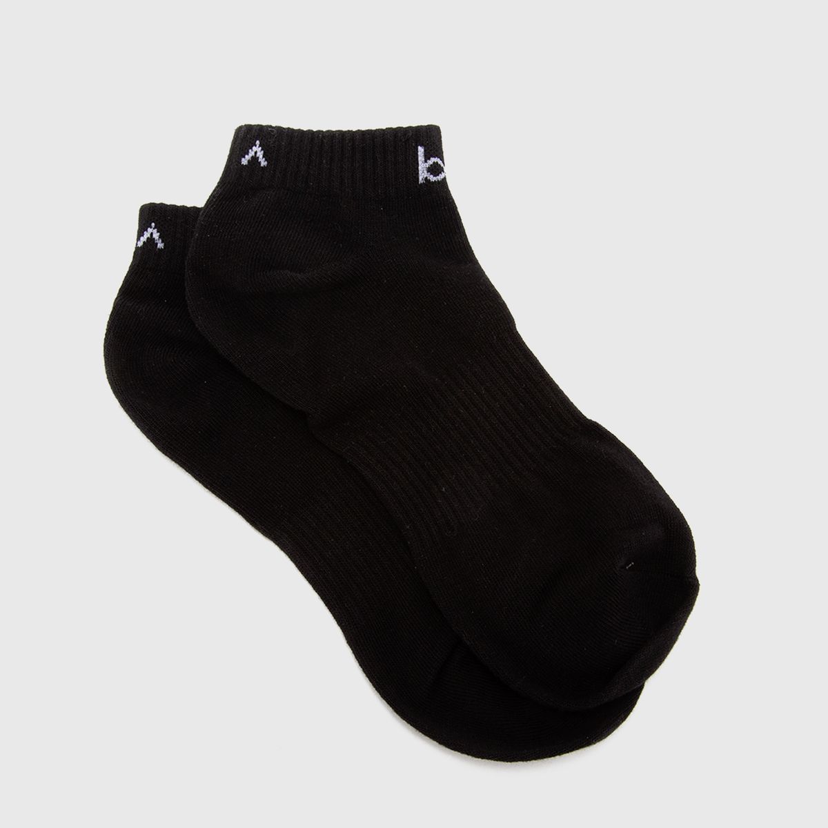 BLACK BUBBA - Calcetin Corto Logo Black Bubba
