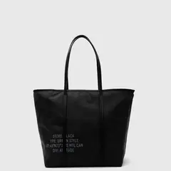 BLACK - Tote Waxed Canvas Black Bubba