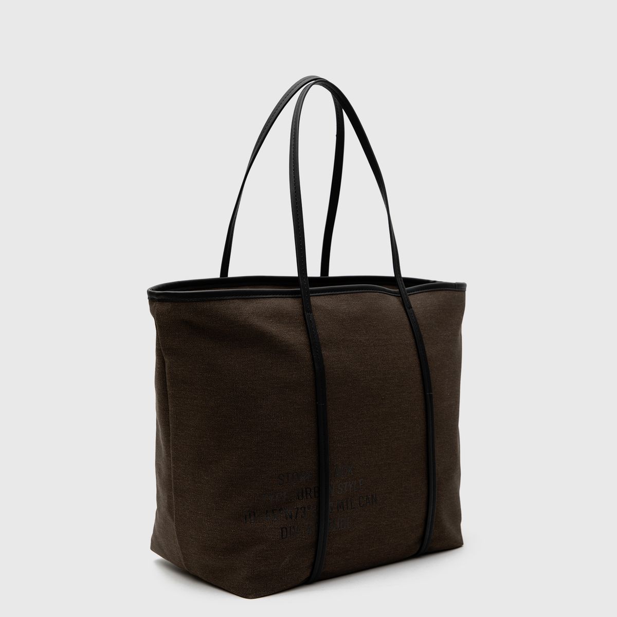 BLACK - Bolso Tote Waxed Canvas Maple Black Bubba
