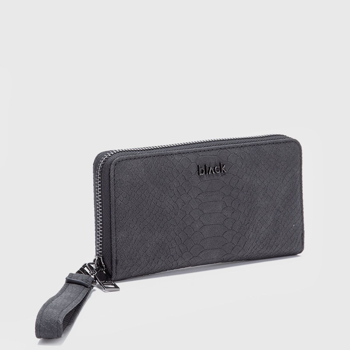 BLACK - Billetera Snake Black Black Bubba