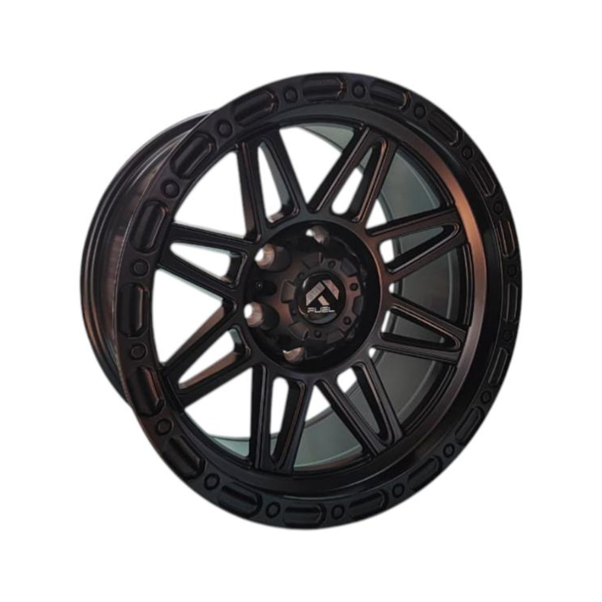 GENERICO - Juego de Llantas 16x8 6x1397 Et0 Matt Black H021