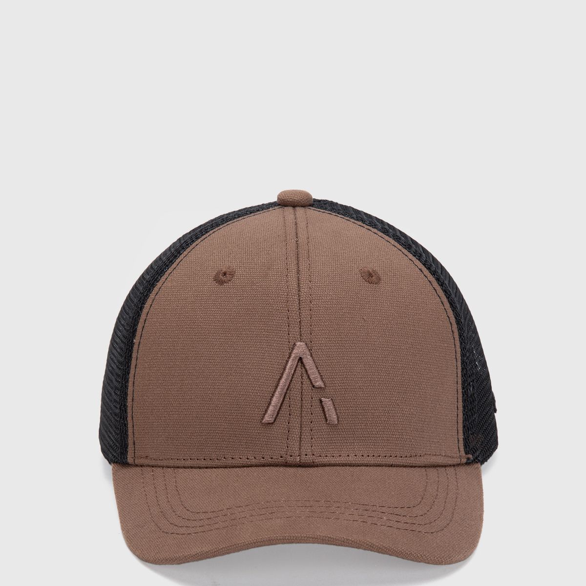 BLACK - Jockey Trucker Icon Beige Black Bubba