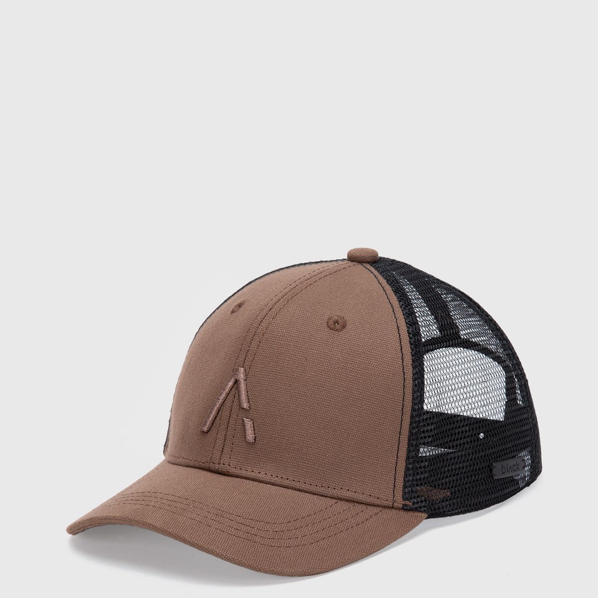 BLACK - Jockey Trucker Icon Beige Black Bubba
