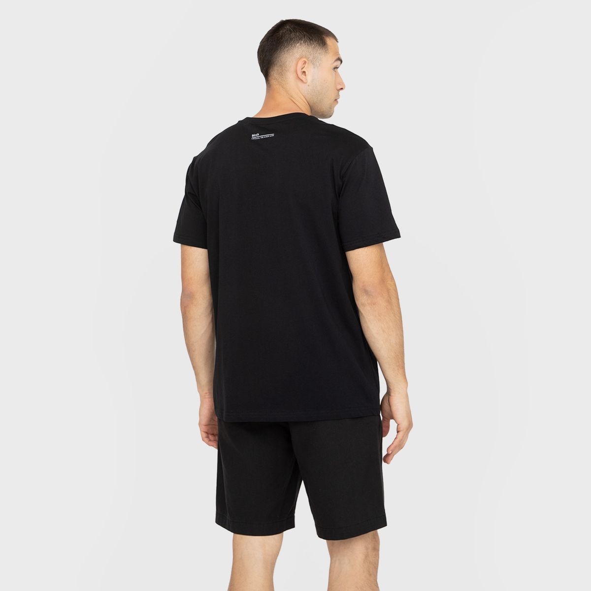 BLACK - Polera On Tour Chicago Black Black Bubba