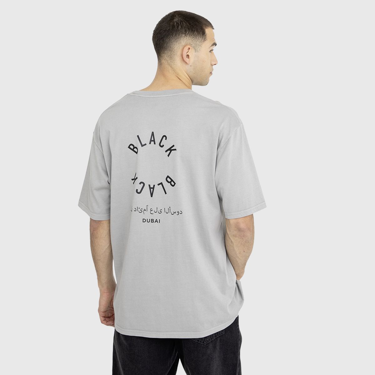 BLACK - Polera Always Gris Claro Black Bubba