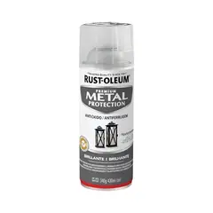 RUST OLEUM - Laca Metal Protection Transparente Brillante 430ml