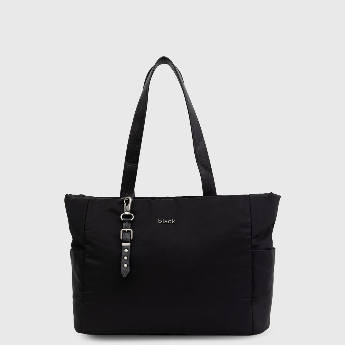 BLACK - Cartera Tote Michigan Black Black Bubba