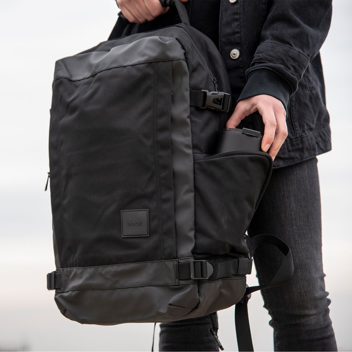 BLACK - Mochila Kabbalah Black Black Bubba