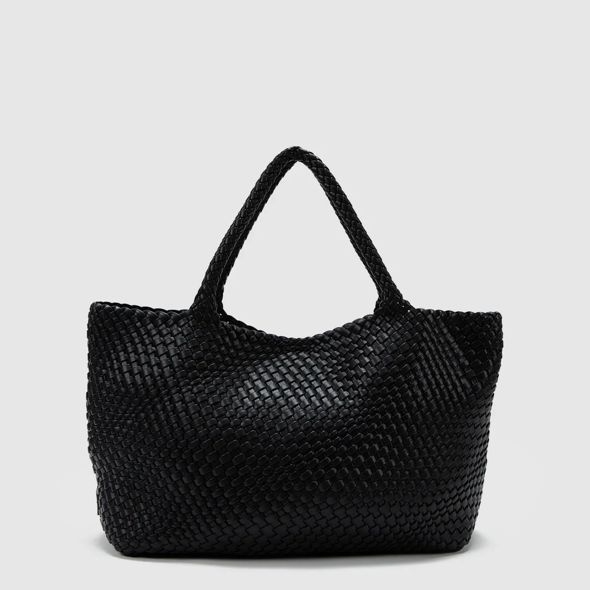 BLACK - Cartera Tote Braids Black Black Bubba