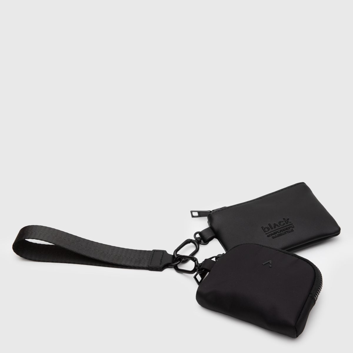 BLACK - Billetera Duo Manhattan Black Black Bubba
