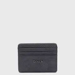 BLACK - Tarjetero Snake Black Bubba