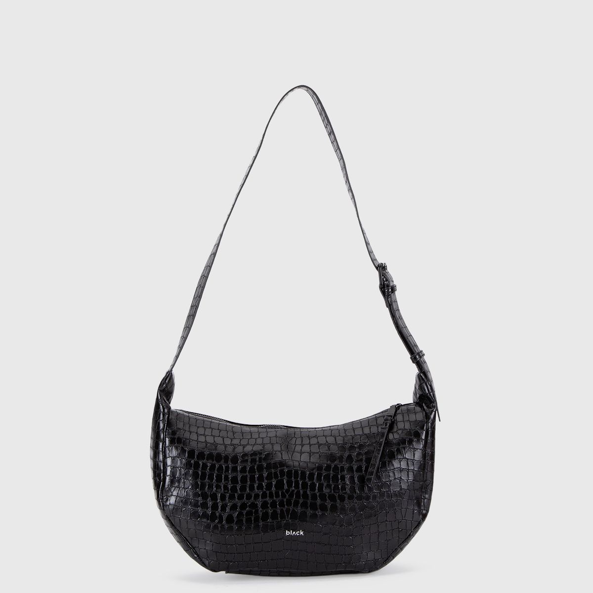 BLACK - Cartera Caiman Black Black Bubba