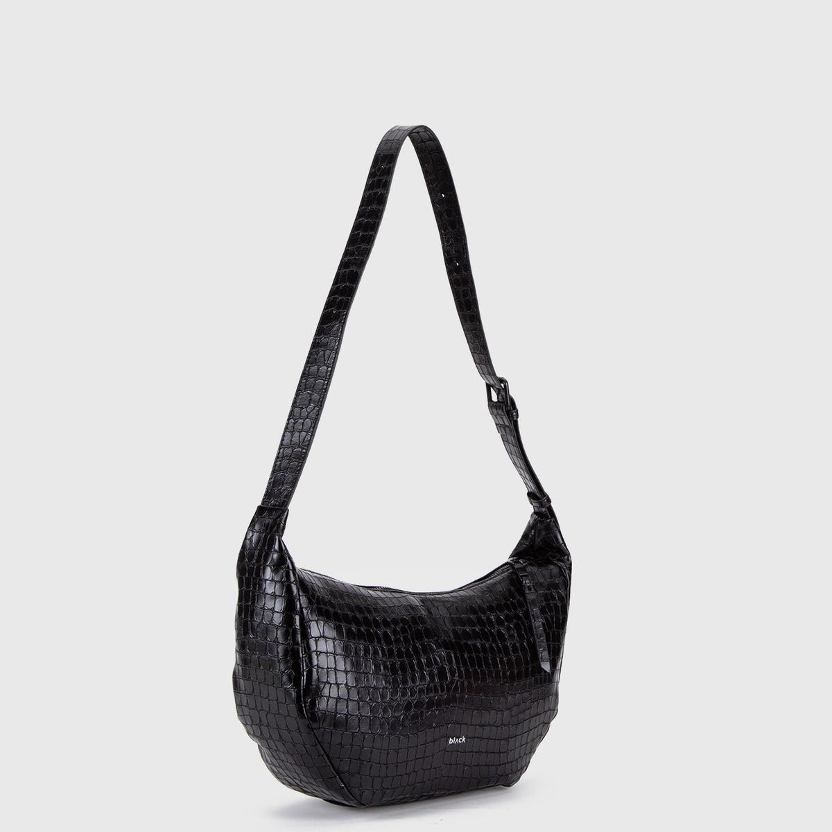 BLACK - Cartera Caiman Black Black Bubba