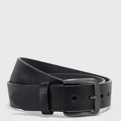 BLACK - Cinturon Vintage 110 Bubba