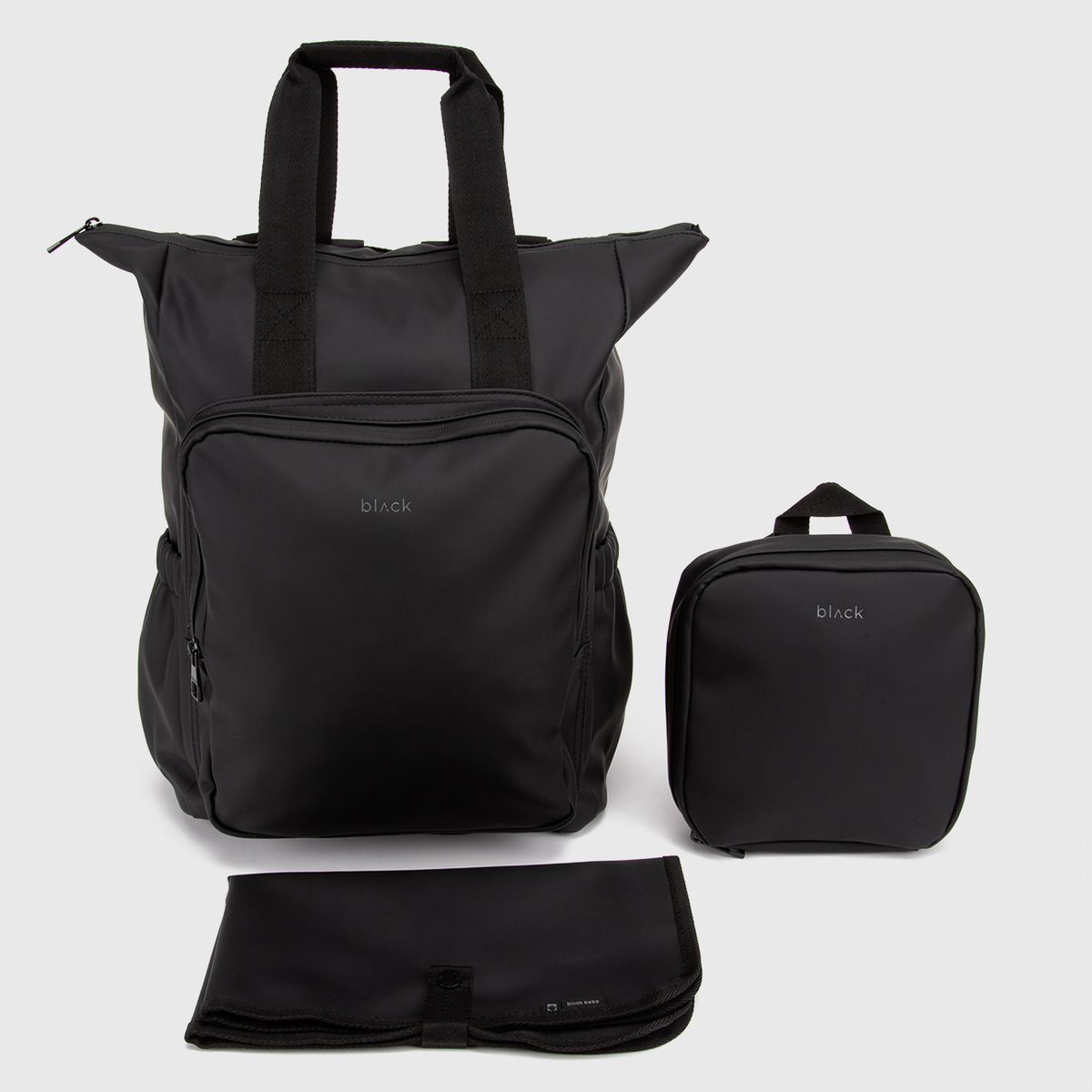 BLACK - Mochila Maternal Black Black Bubba