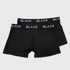 BLACK BUBBA - Pack Calzoncillo Trunk Black