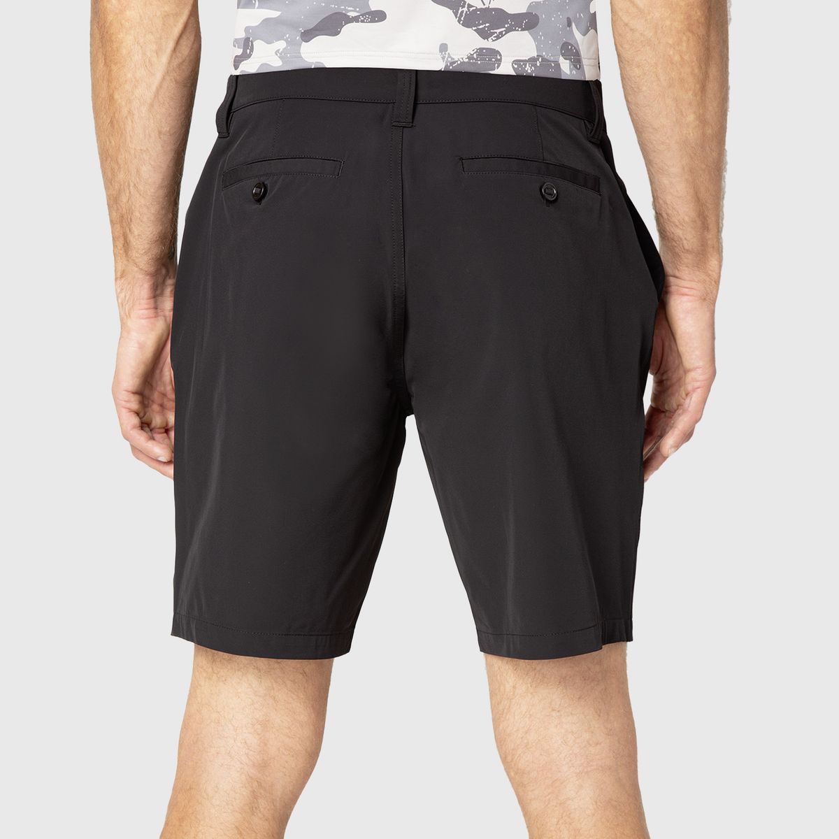 BLACK - Walkshort Spandex Black Black Bubba