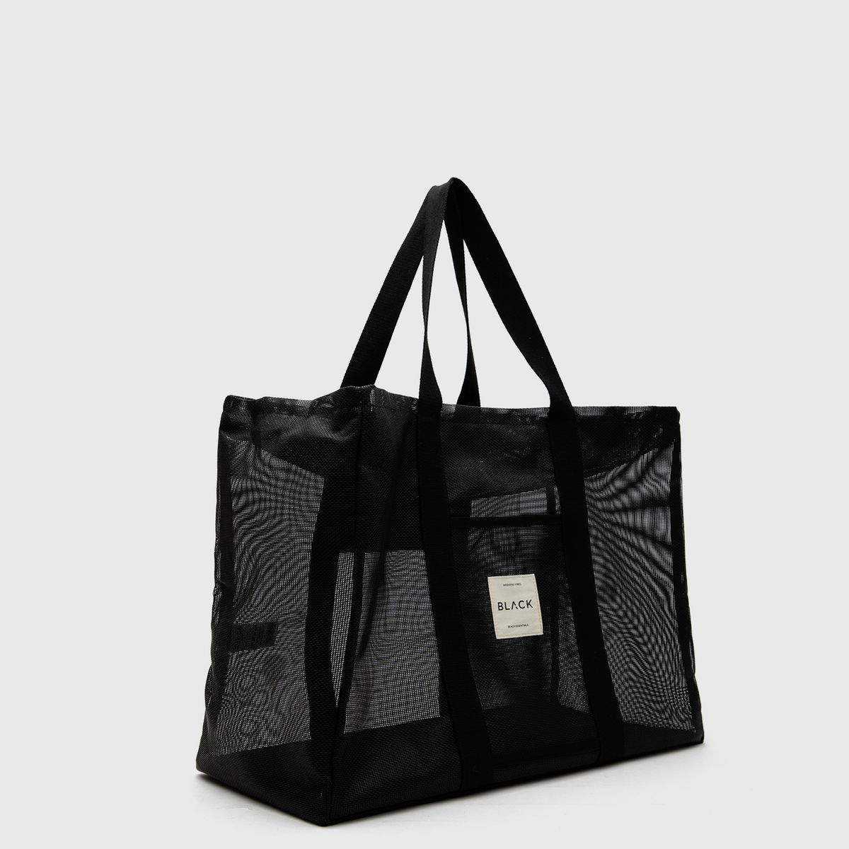 BLACK - Bolso Tote Mesh Black Black Bubba