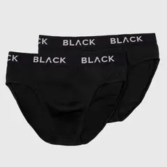 BLACK - Pack Calzoncillo Briefs Black Bubba