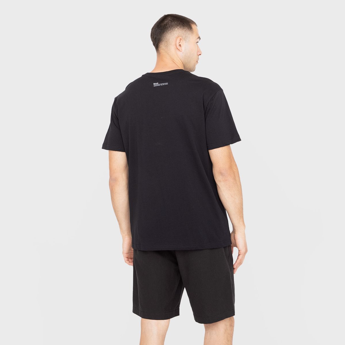 BLACK - Polera On Tour New York Black Black Bubba