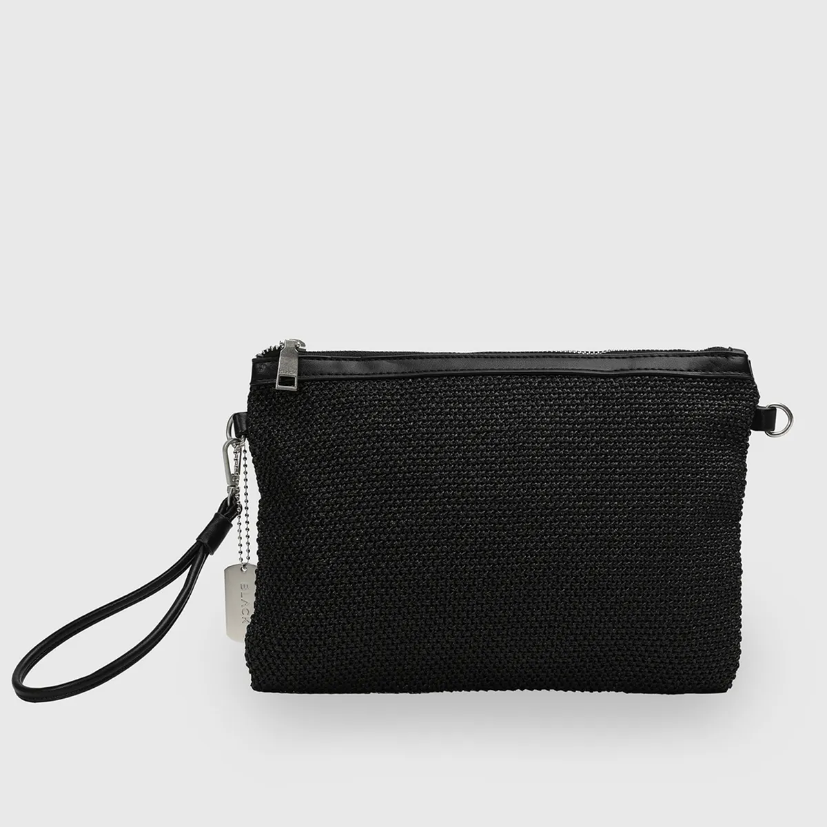 BLACK - Cartera Clutch Fisher Black Black Bubba