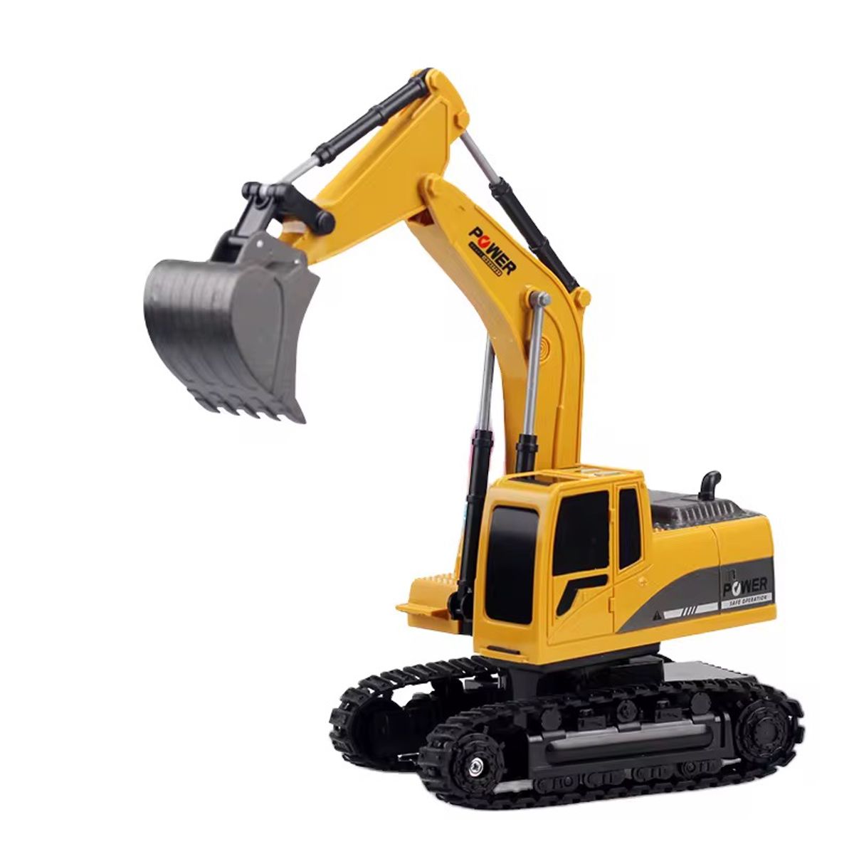 GENERICO - excavadora de Juguete a Control Remoto Todoterreno Caqui