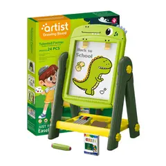 GENERICO - PIZARRA ACRILICA MAGNETICA TIZA MONTESSORI VERDE