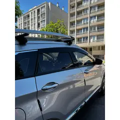 GENERICO - Bota Aguas de Acrílico 2mm plano Negro Brillante a Medida para auto X55 2018 a 2021