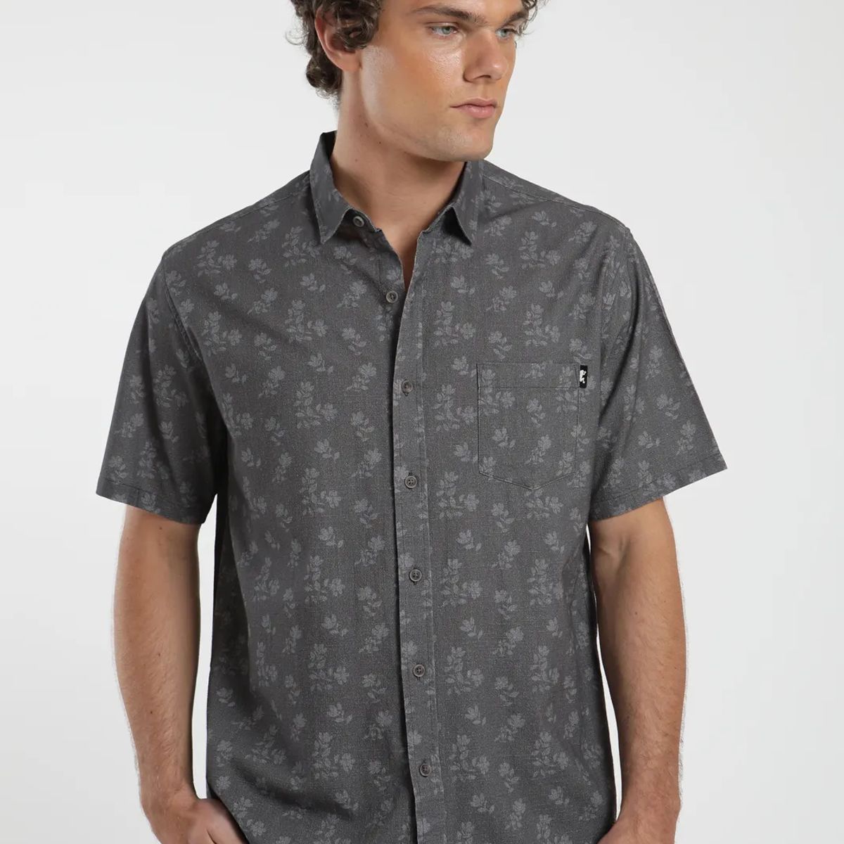 FROENS - Camisa Floral Hombre Froens - Algodón Organico