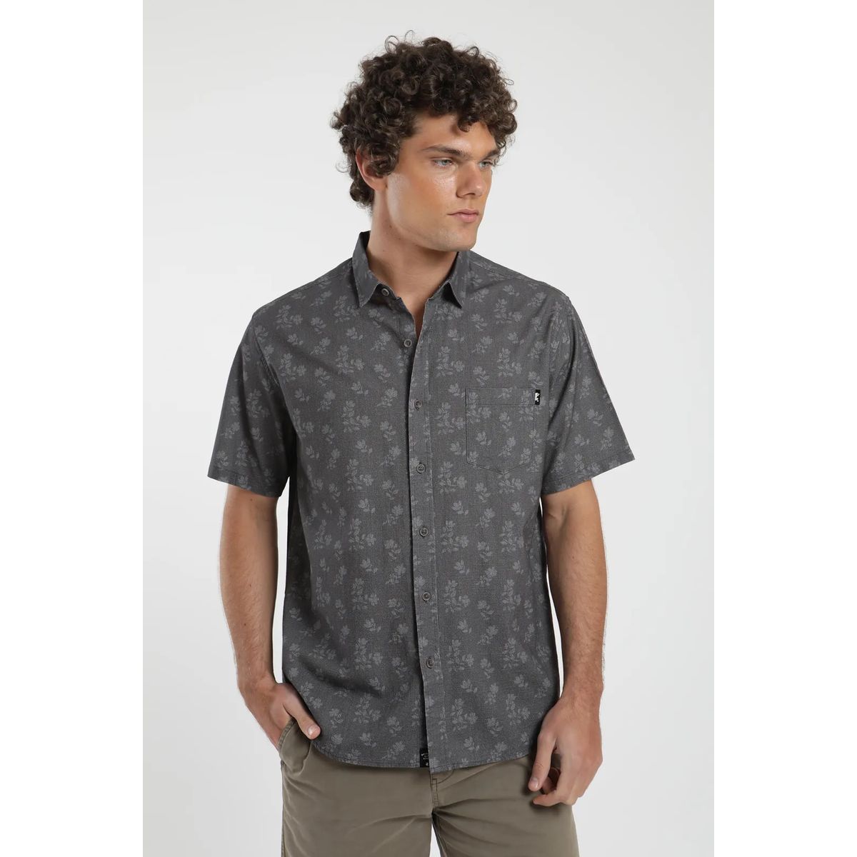 FROENS - Camisa Floral Hombre Froens - Algodón Organico