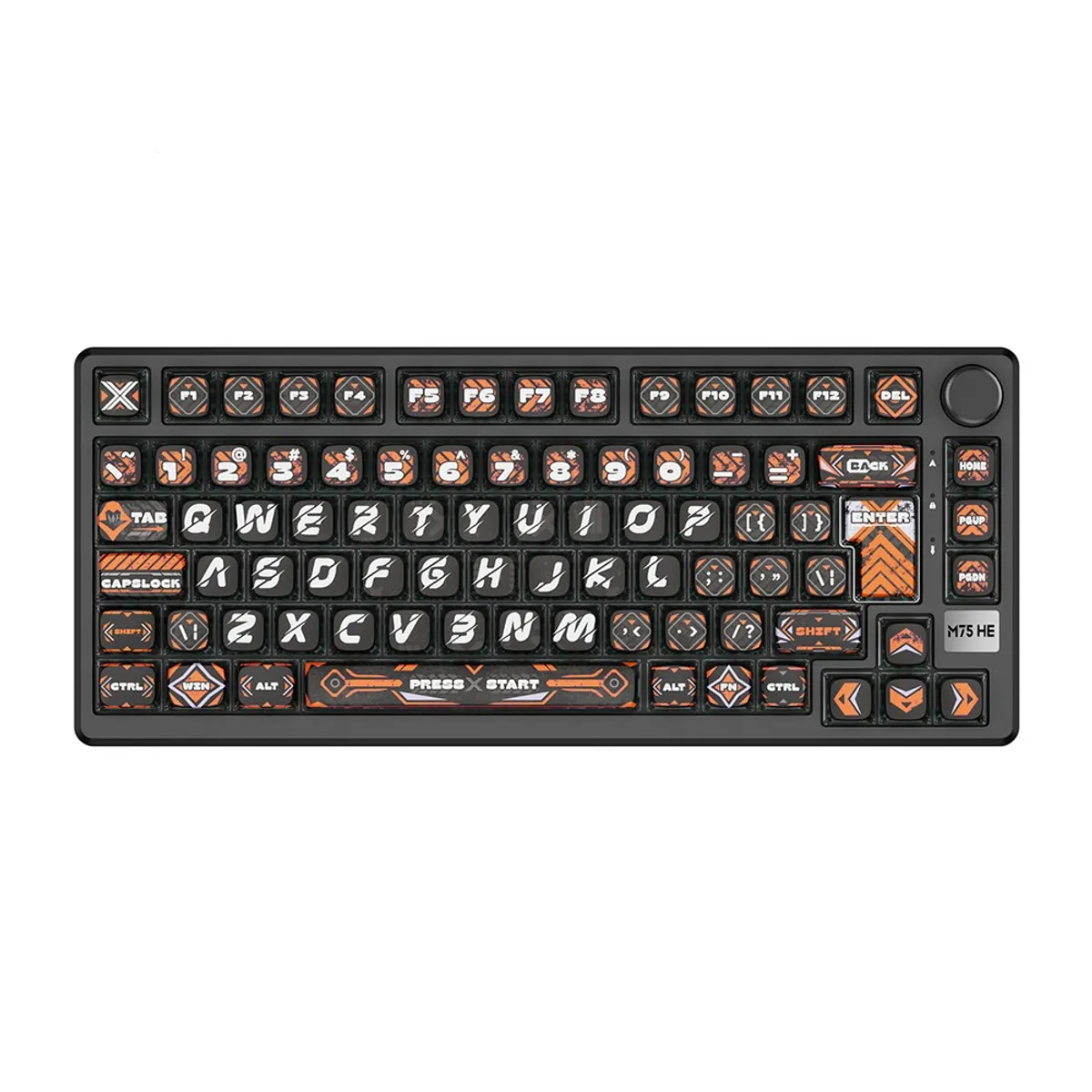 ROYAL KLUDGE - Teclado Magnético Gamer 75% RK RKM75 HE - Royal Kludge