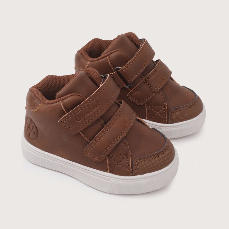Zapatilla Primeros Pasos Café de Niño