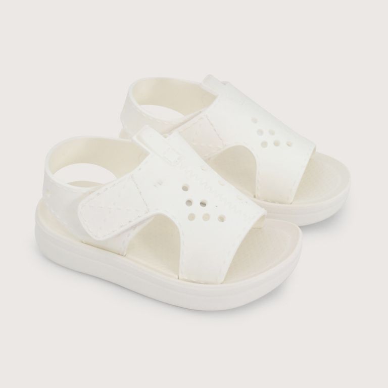 Sandalia Aqua Niña Eva Blanca
