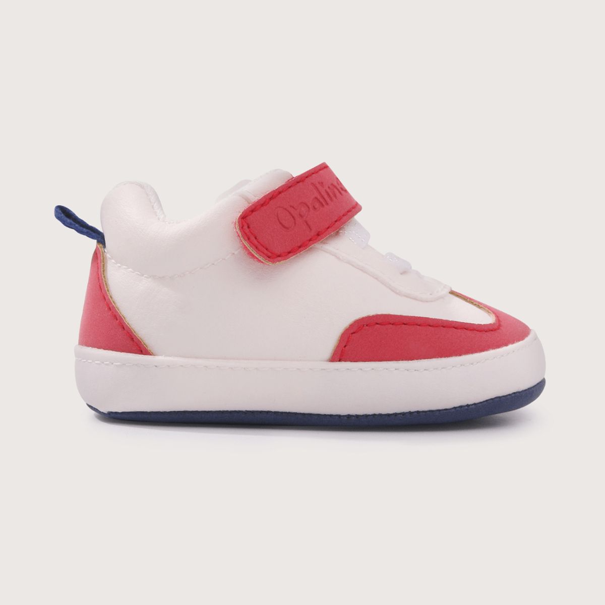 OPALINE - Zapatilla Bebé Blanca de Niño
