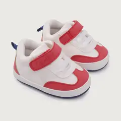 OPALINE - Zapatilla Bebé Niño Blanca