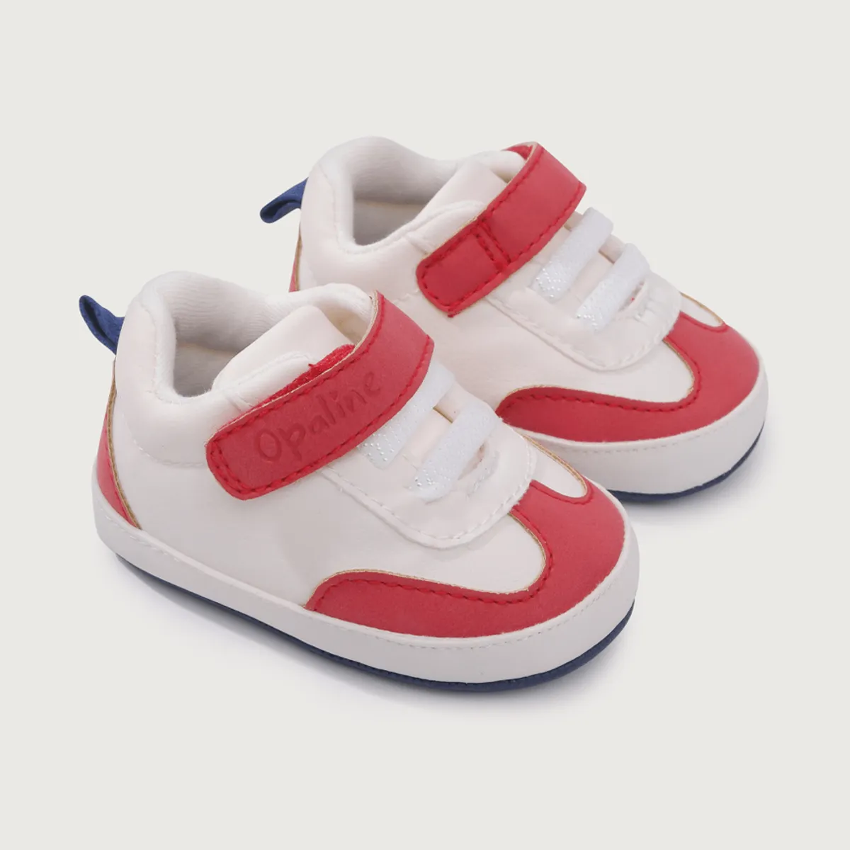 OPALINE - Zapatilla Bebé Blanca de Niño