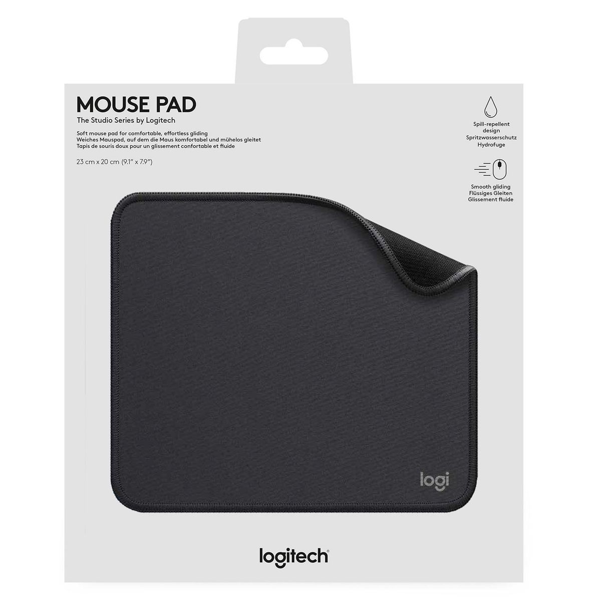LOGITECH - MOUSE PAD STUDIO SERIES NEGRO