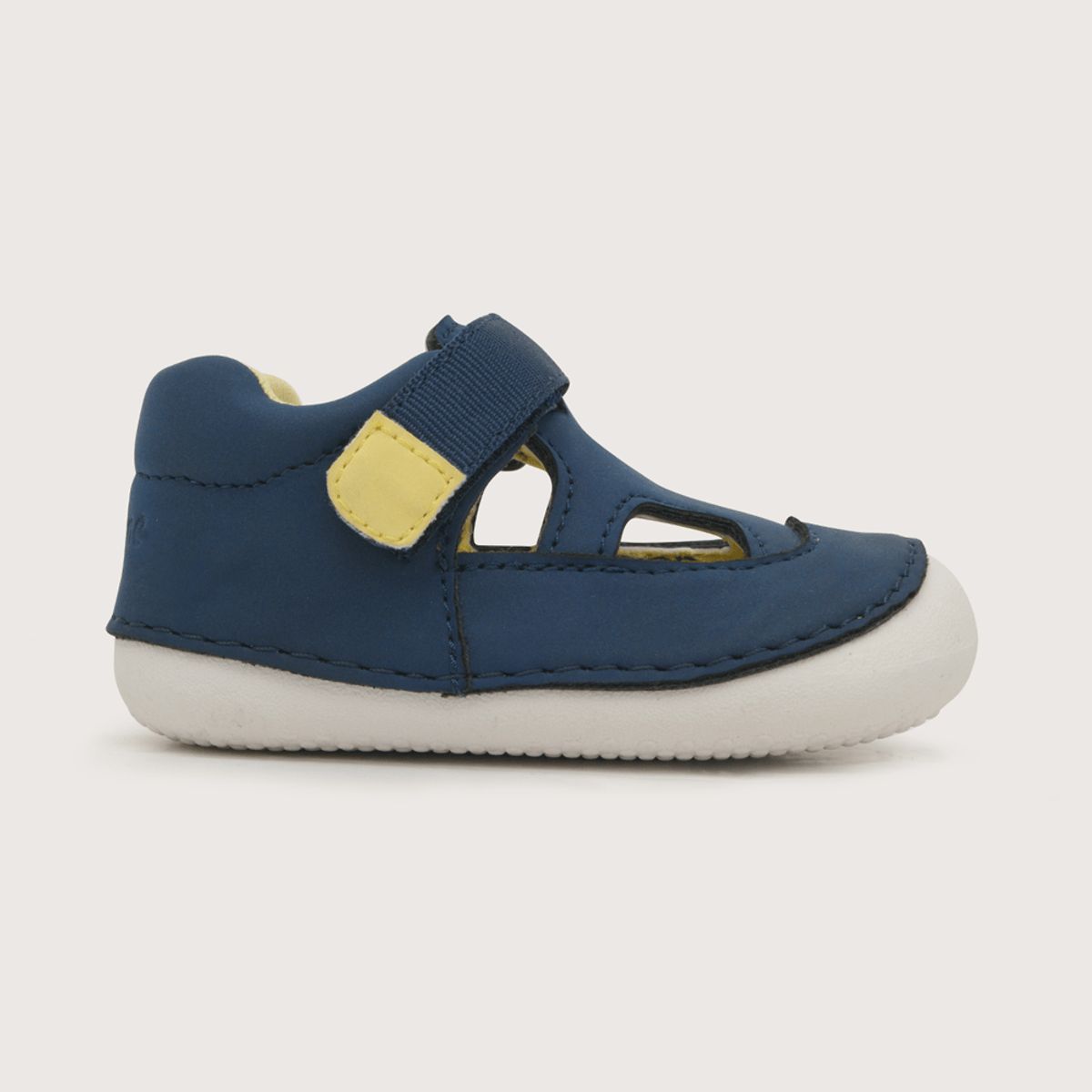 OPALINE - Sandalia de niño velcro Azul