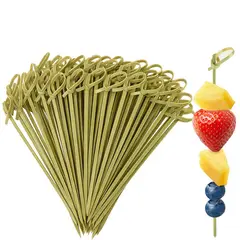 GENERICO - Brocheta Pincho De Bambu 9cm 500 Unidades